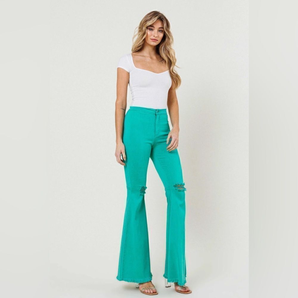 Vibrant M.i.U Bella Flare Jeans